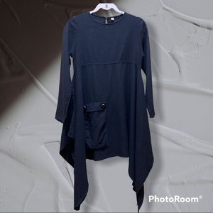 Black Wool Winter Tunic Women’s size S